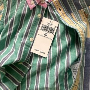 Ralph Lauren Multicolor Striped Button Down Shirt